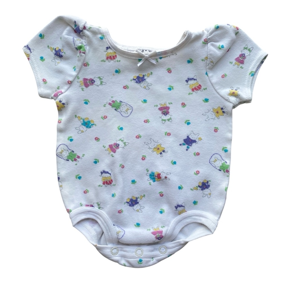 Y2K Carters Bunny Bubble Onesie